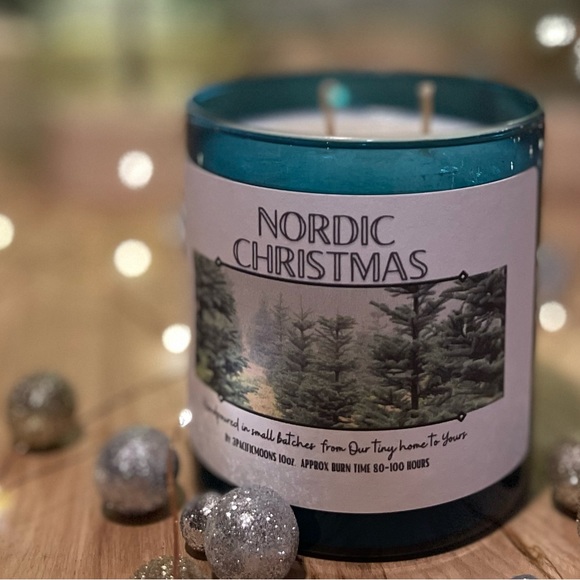 🌲✨Nordic Christmas Luxury Organic Soy candle Fresh Cut Christmas trees🌲 - Picture 5 of 17